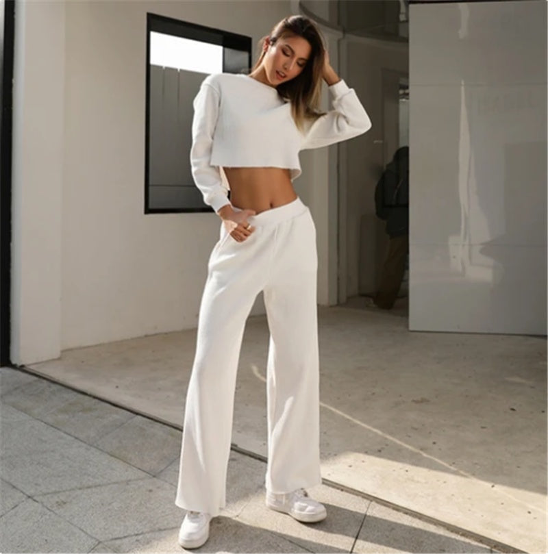 HarmonyStride Casual Sportswear Set for Women