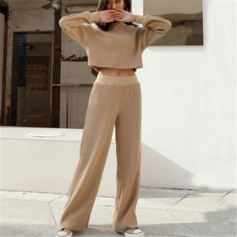 HarmonyStride Casual Sportswear Set for Women