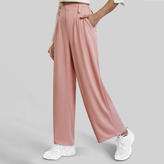 UrbanFlow Cropped Wide-Leg Trousers for Women
