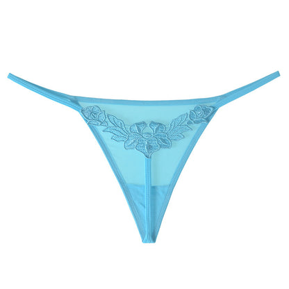 One-line Peach Hip Thong T-shaped Pants
