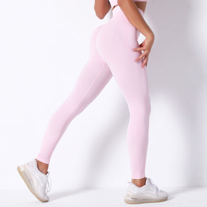 BreezeStride FlexWeave Striped Yoga & Running Pants