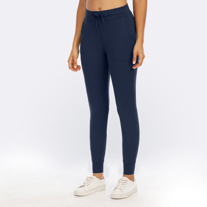 Pocket High Waist Nylon Trousers