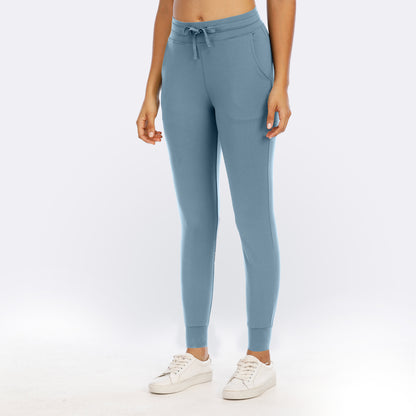 Pocket High Waist Nylon Trousers