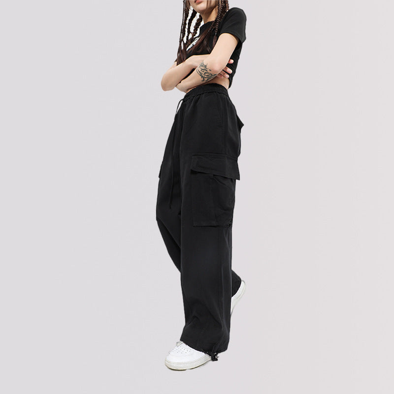 Women's Loose Adjustable Leg Shaping Overalls High Street Overalls