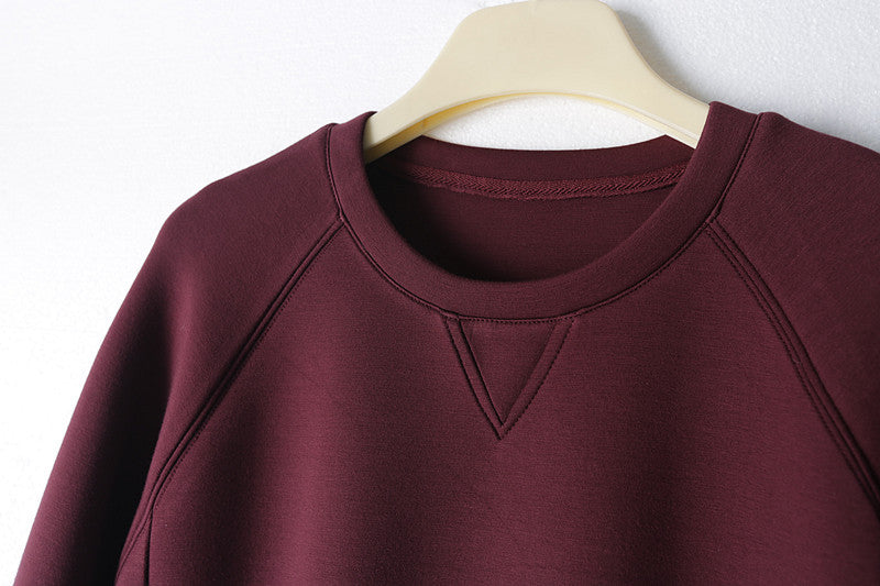 UrbanChic ComfortFlex Long-Sleeve Sweater & Cropped Pants Set