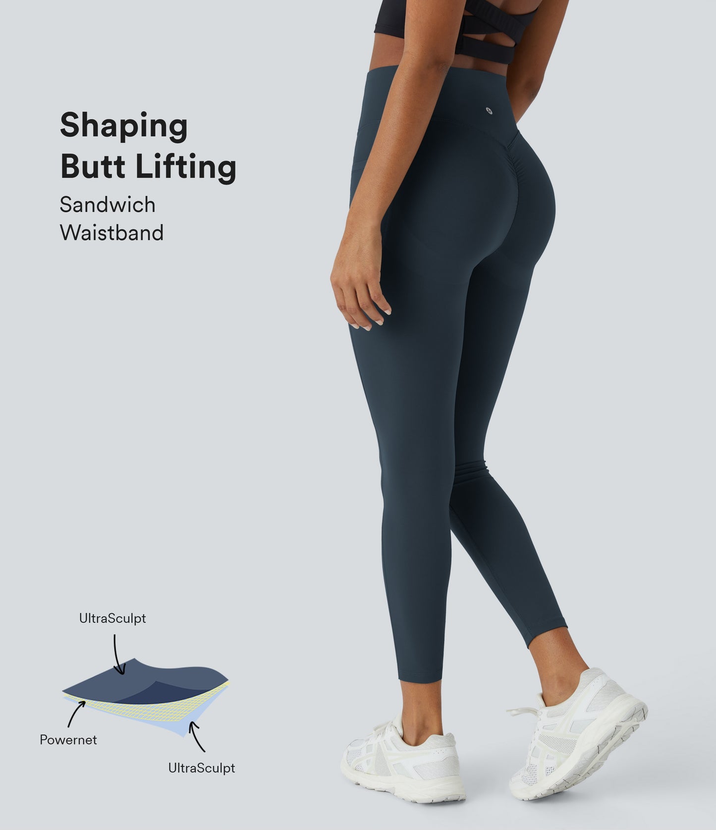 CozyLuxe Butt Lifting Tummy Control Leggings for Women