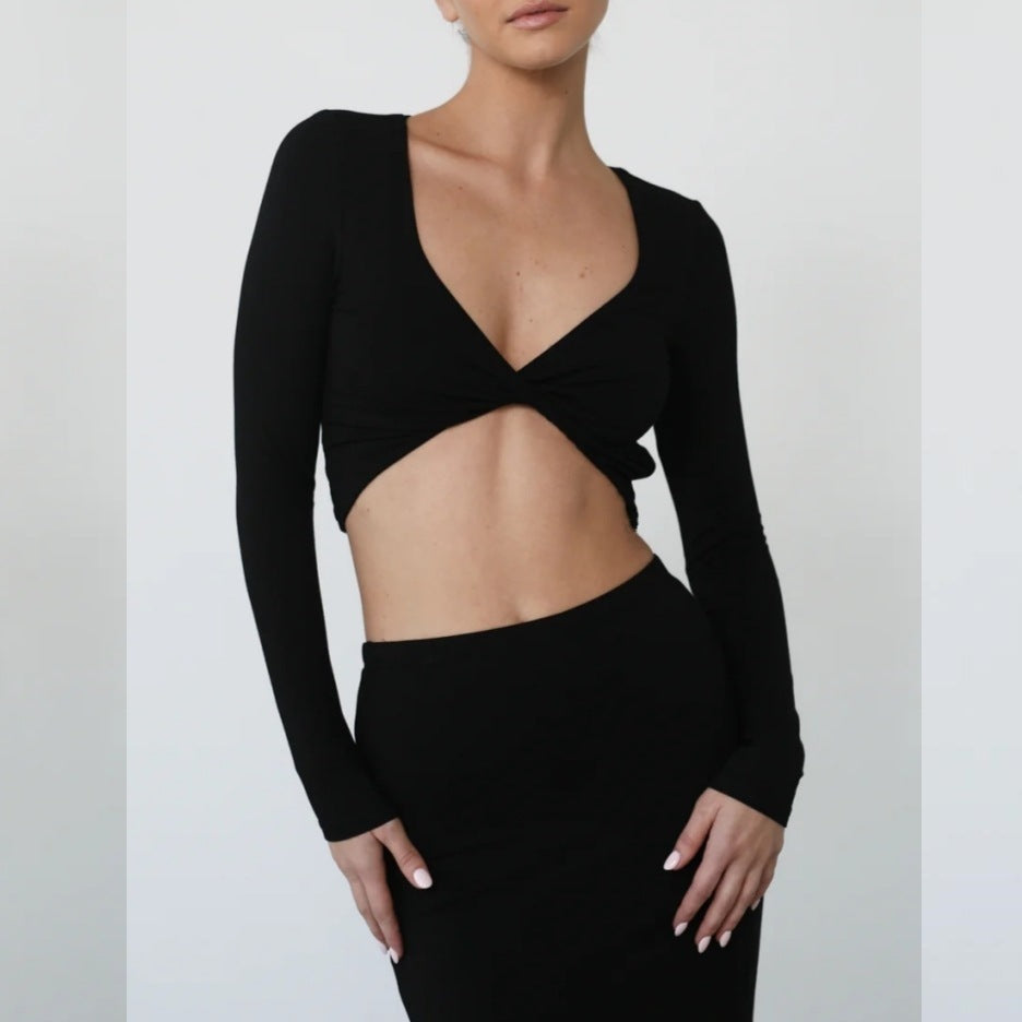 European And American Temperament Long Dress Suit
