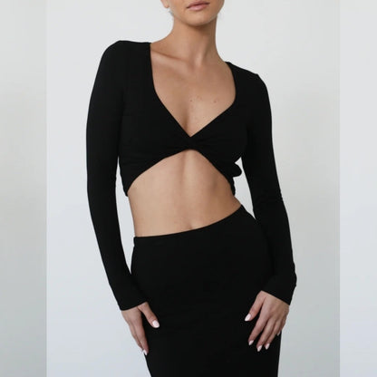 European And American Temperament Long Dress Suit