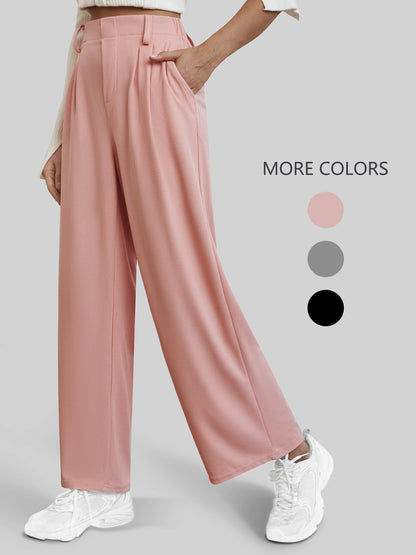 UrbanFlow Cropped Wide-Leg Trousers for Women