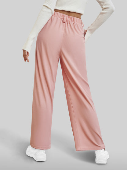 UrbanFlow Cropped Wide-Leg Trousers for Women
