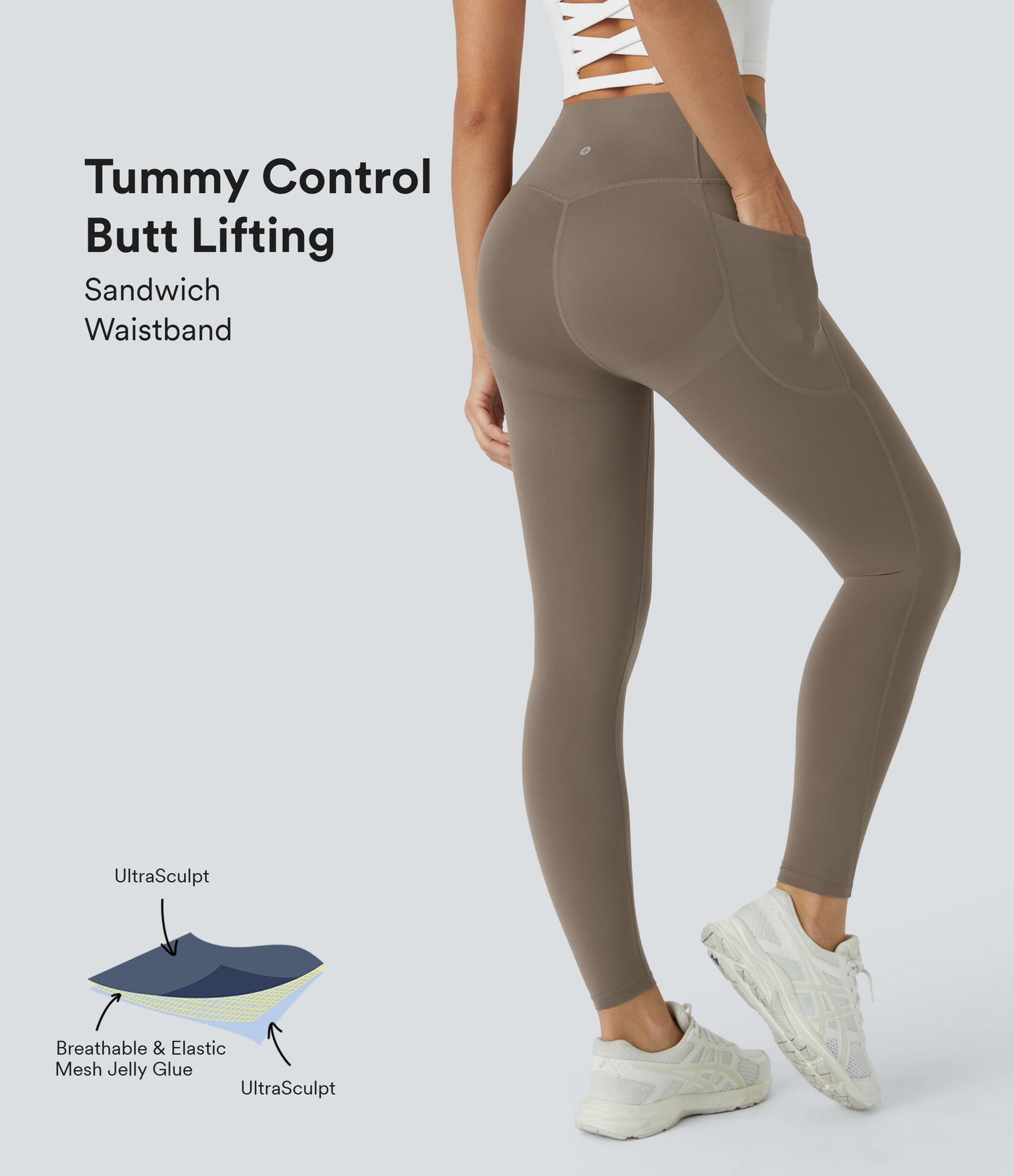 CozyLuxe Butt Lifting Tummy Control Leggings for Women