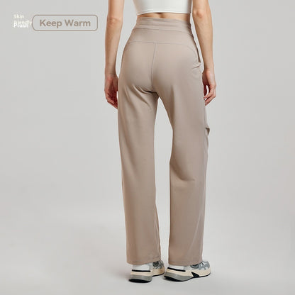 Straight Sports Female Casual Wide Leg Pants