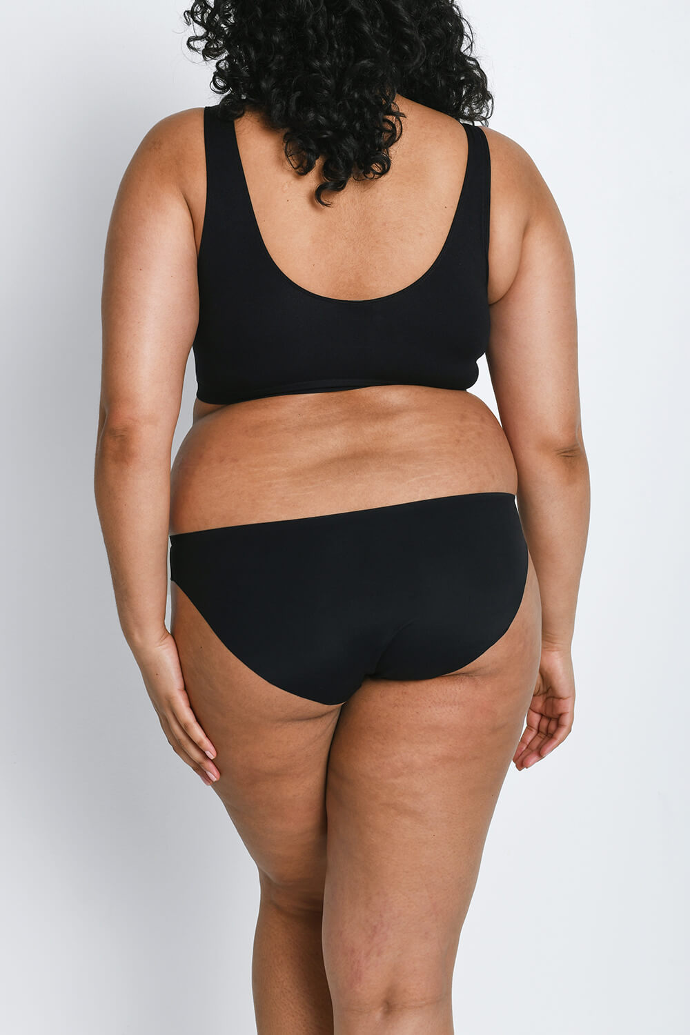 Curve SilkSeam NoShow Bikini 3-Pack – Black