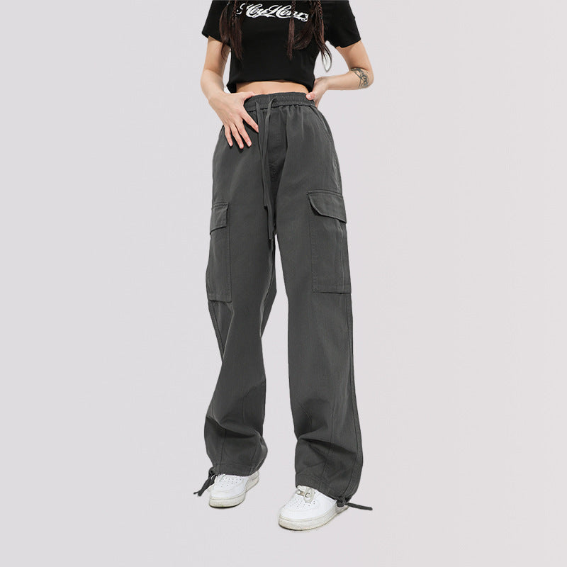 Women's Loose Adjustable Leg Shaping Overalls High Street Overalls