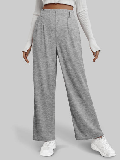 UrbanFlow Cropped Wide-Leg Trousers for Women