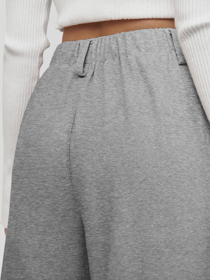 UrbanFlow Cropped Wide-Leg Trousers for Women
